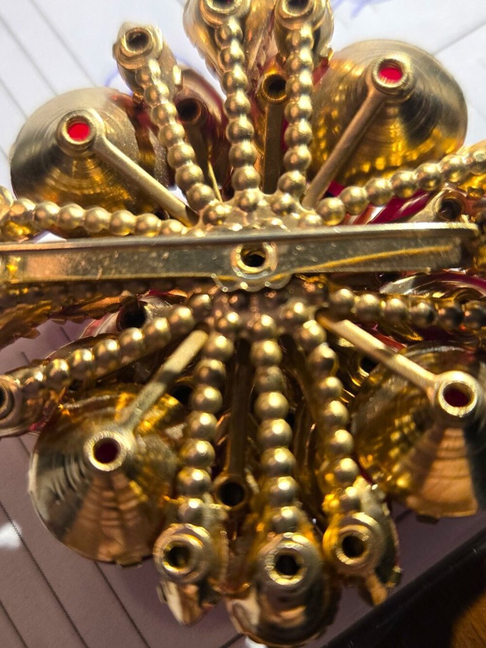Vintage Rhinestone Pin Brooch - Picture 2 of 2